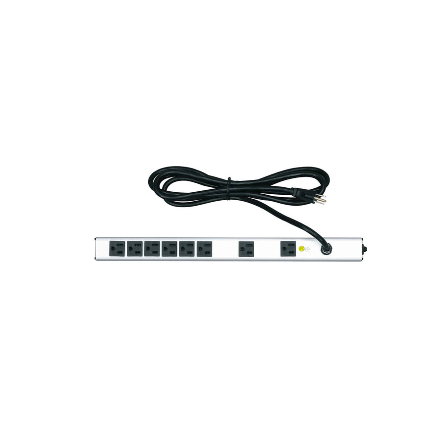 Vertical Power Distribution 8 Outlet, 15 Amp