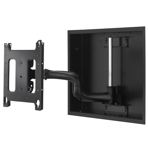 Large Low-Profile In-Wall Swing Arm Mount - 22 Inch - PWRIWUB