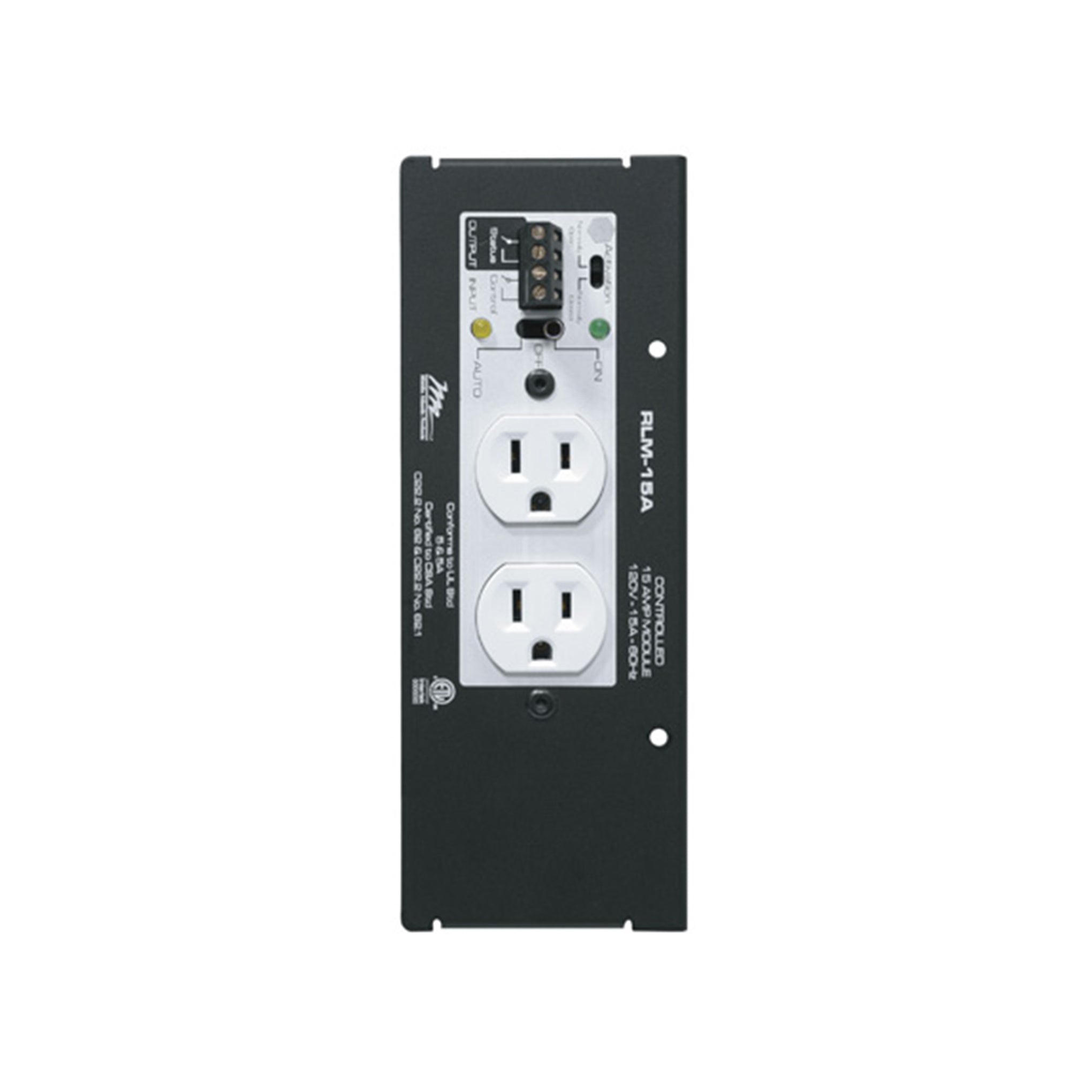 RLM-15A - Middle Atlantic - MPR Module 15A Controlled