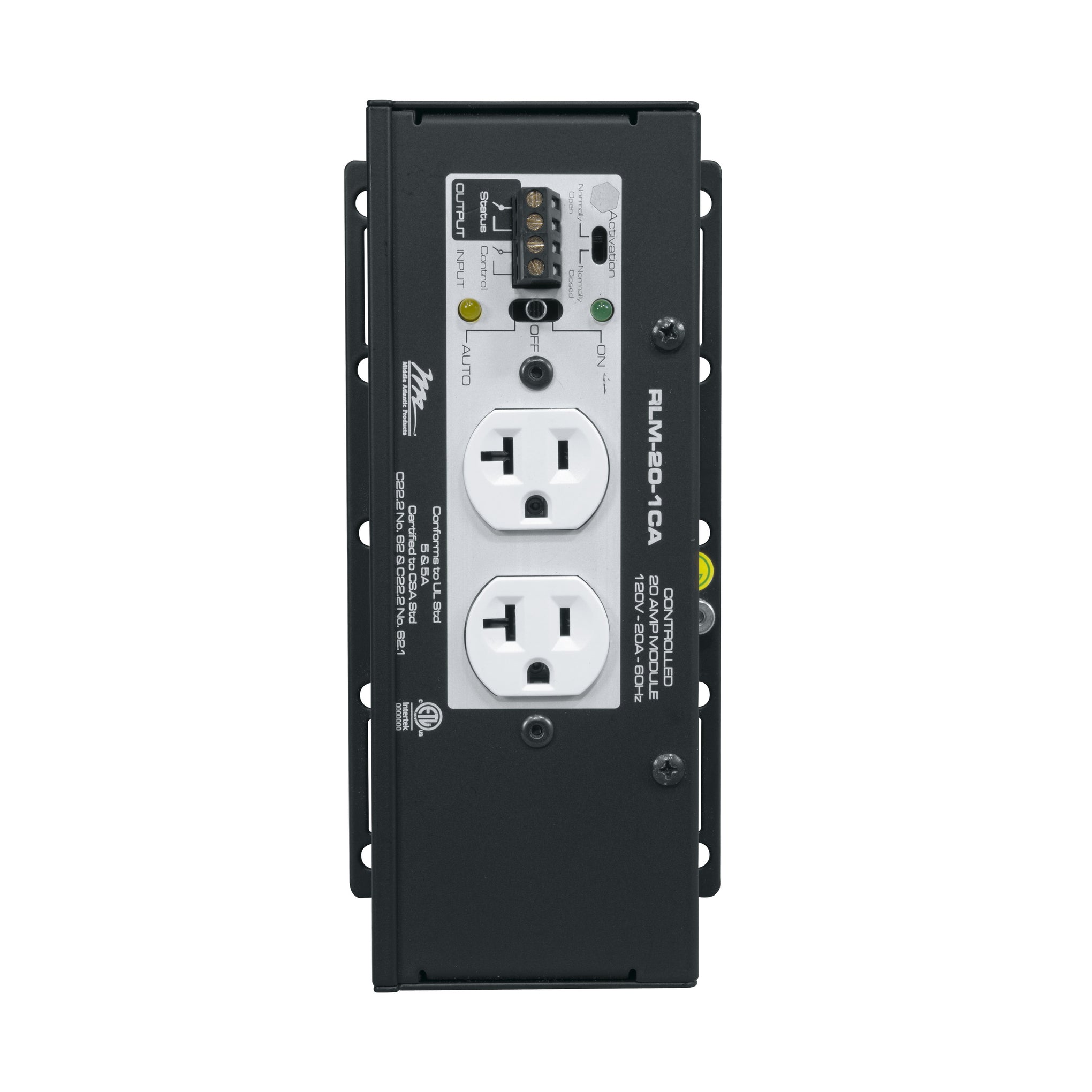 RLM-20-1CA - Middle Atlantic - MPR Module 20A Controlled StandAlone