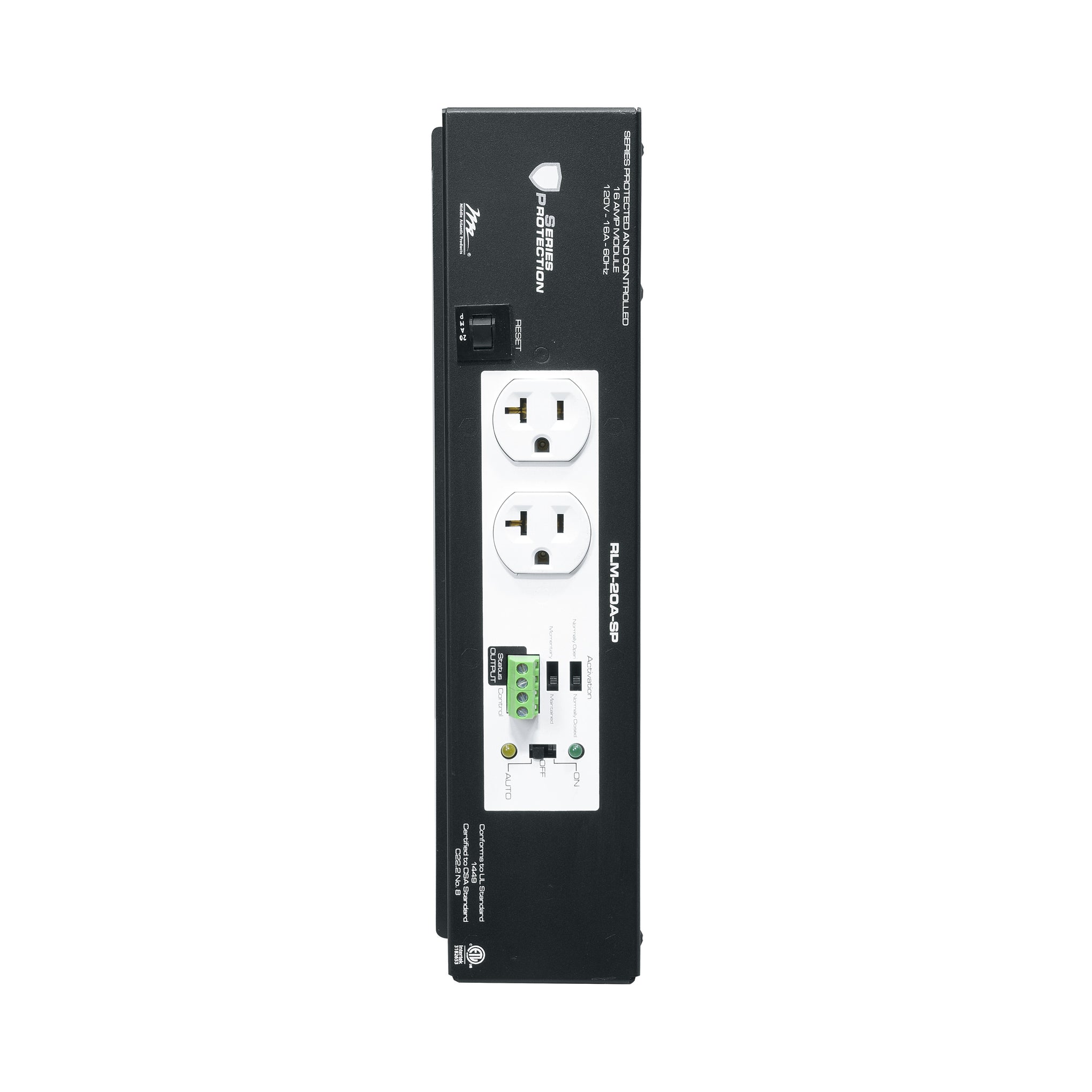 RLM-20A-SP - Middle Atlantic - MPR Module 20A Controlled Series Surge