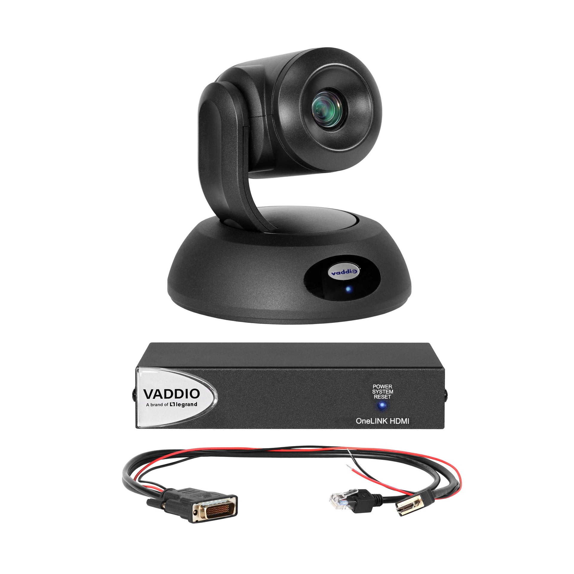 999-95450-500 - Vaddio - RoboSHOT 12E HDBT OneLINK HDMI System for Polycom Codecs