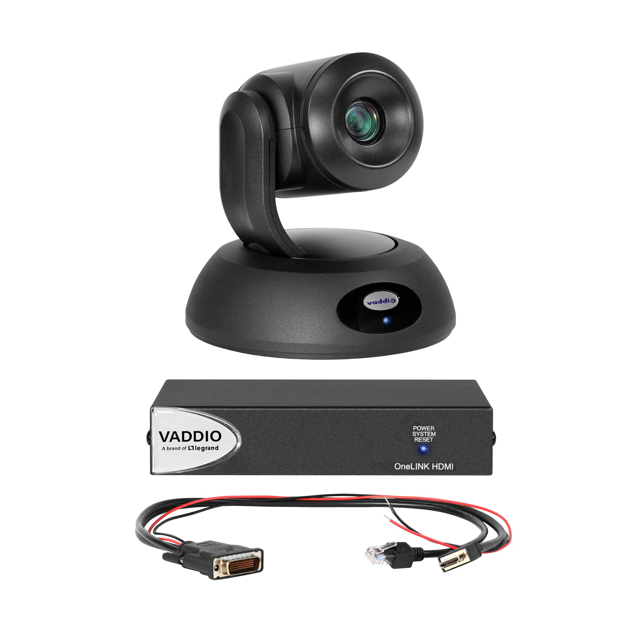 999-95450-500 - Vaddio - RoboSHOT 12E HDBT OneLINK HDMI System for Polycom Codecs