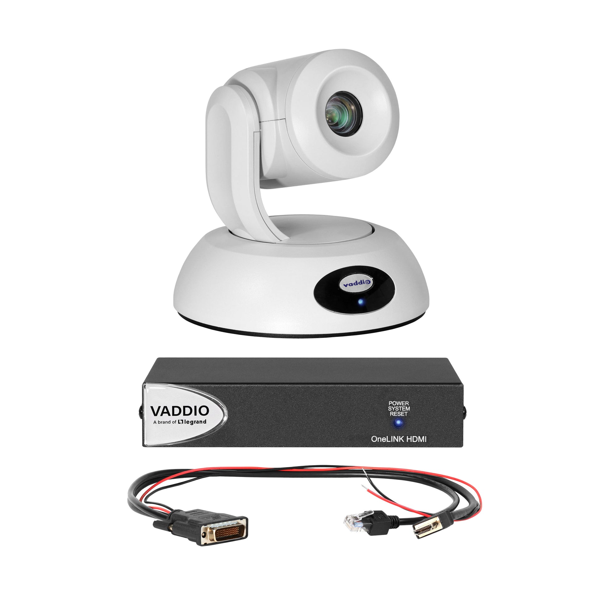 999-95450-500W - Vaddio - RoboSHOT 12E HDBT OneLINK HDMI System for Polycom Codecs
