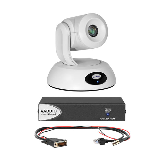 999-95450-500W - Vaddio - RoboSHOT 12E HDBT OneLINK HDMI System for Polycom Codecs