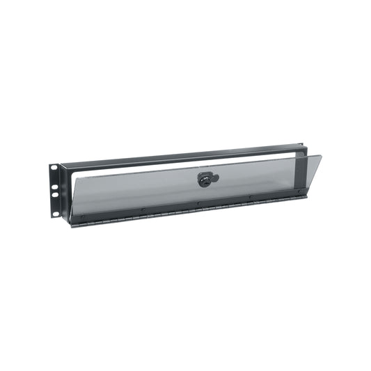 SECL-2 - Middle Atlantic - 2 RU Fixed Security Cover With Hinged Plexi Door