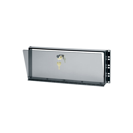 SECL-4 - Middle Atlantic - 4 RU Fixed Security Cover With Hinged Plexi Door