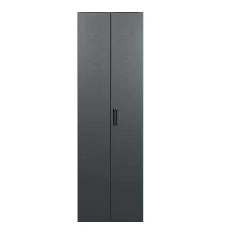 45 RU Split Solid Door for 30 Inch SNE Rack
