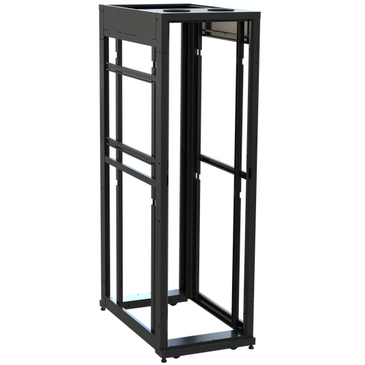 SNE24F-4242 - Middle Atlantic - 42 RU SNE Series Rack Frame 42 Inches Deep 24 Inches Wide with 1032 Rackrail