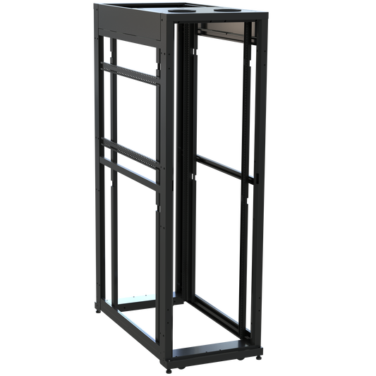 SNE24F-4248 - Middle Atlantic - 42 RU SNE Series Rack Frame 48 Inches Deep 24 Inches Wide with 1032 Rackrail