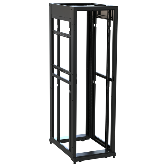 SNE24F-CN-4236 - Middle Atlantic - 42 RU SNE Series Rack Frame 36 Inches Deep 24 Inches Wide with Cage Nut Rackrail