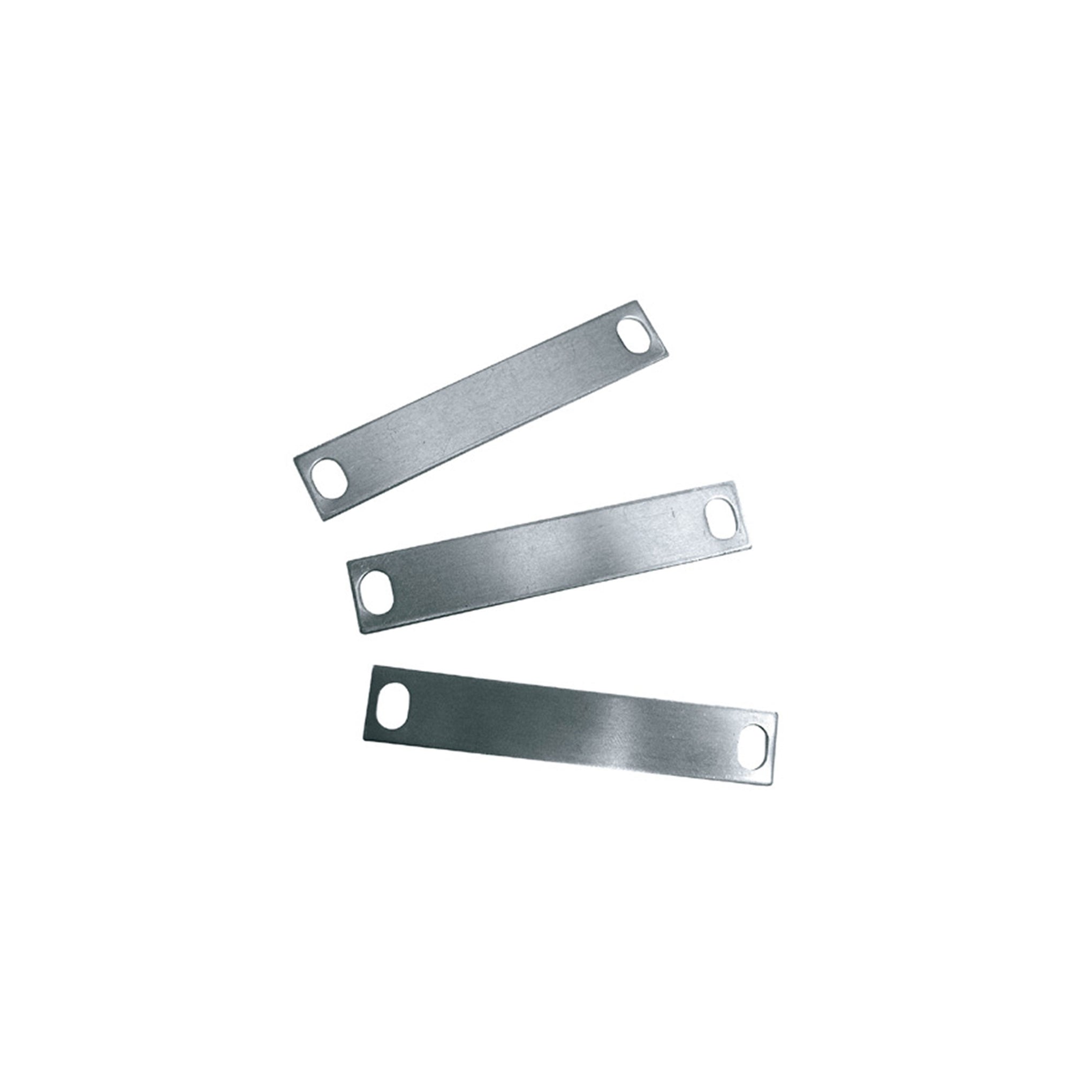 ST1MP - Middle Atlantic - 1 RU Faceplate Shim Tabs 100 Pieces