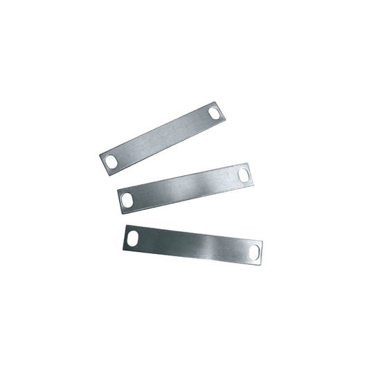 ST1MP - Middle Atlantic - 1 RU Faceplate Shim Tabs 100 Pieces