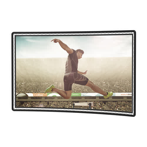 Da-Lite Curved Series 300 Lace and Grommet Frame