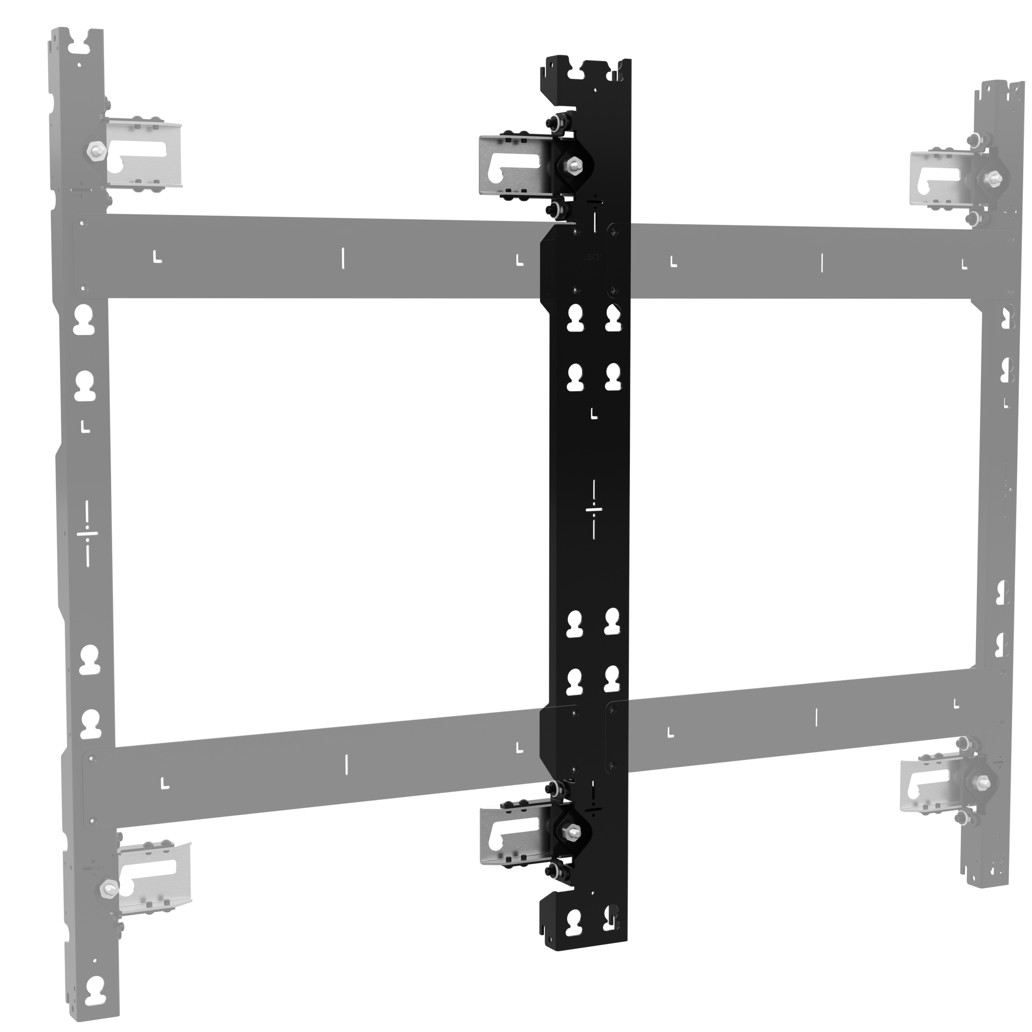 TILD1X3LG3-M - Chief - TiLED Middle dvLED Wall Mount for LG LSBB Series Fine Pitch Essentials 3 Displays Tall
