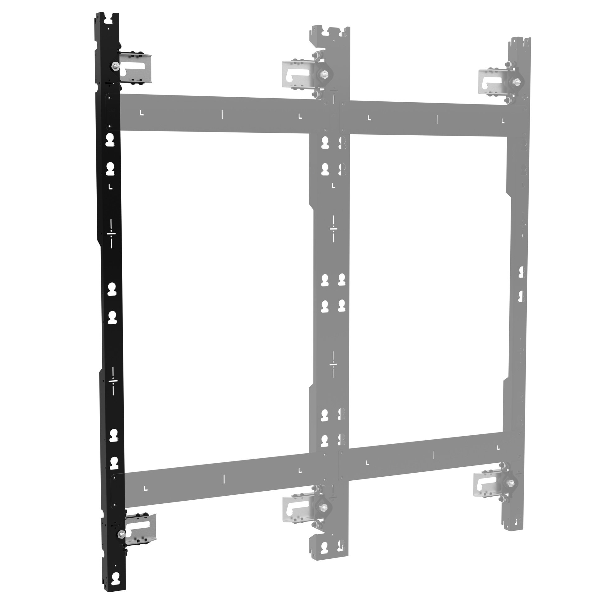TILD1X4LG3-L - Chief - TiLED Left dvLED Wall Mount for LG LSBB Series Fine Pitch Essentials 4 Displays Tall