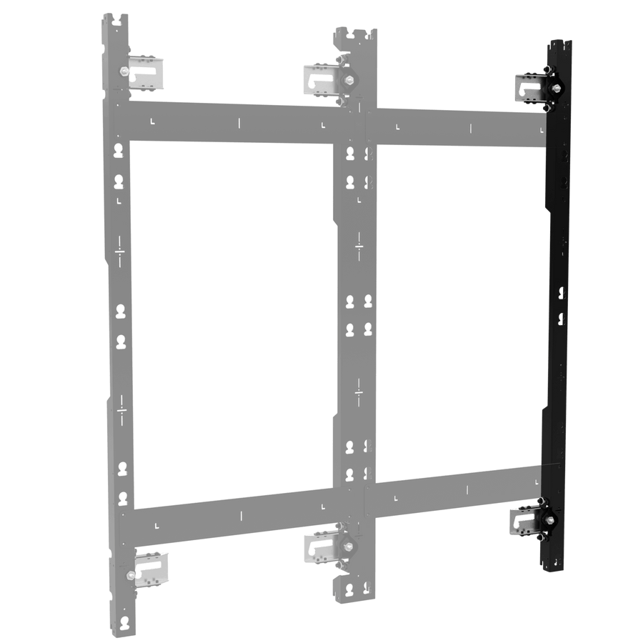 TiLED™ Right dvLED Wall Mount for LG LSBB Series Fine Pitch Essentials, 4 Displays Tall