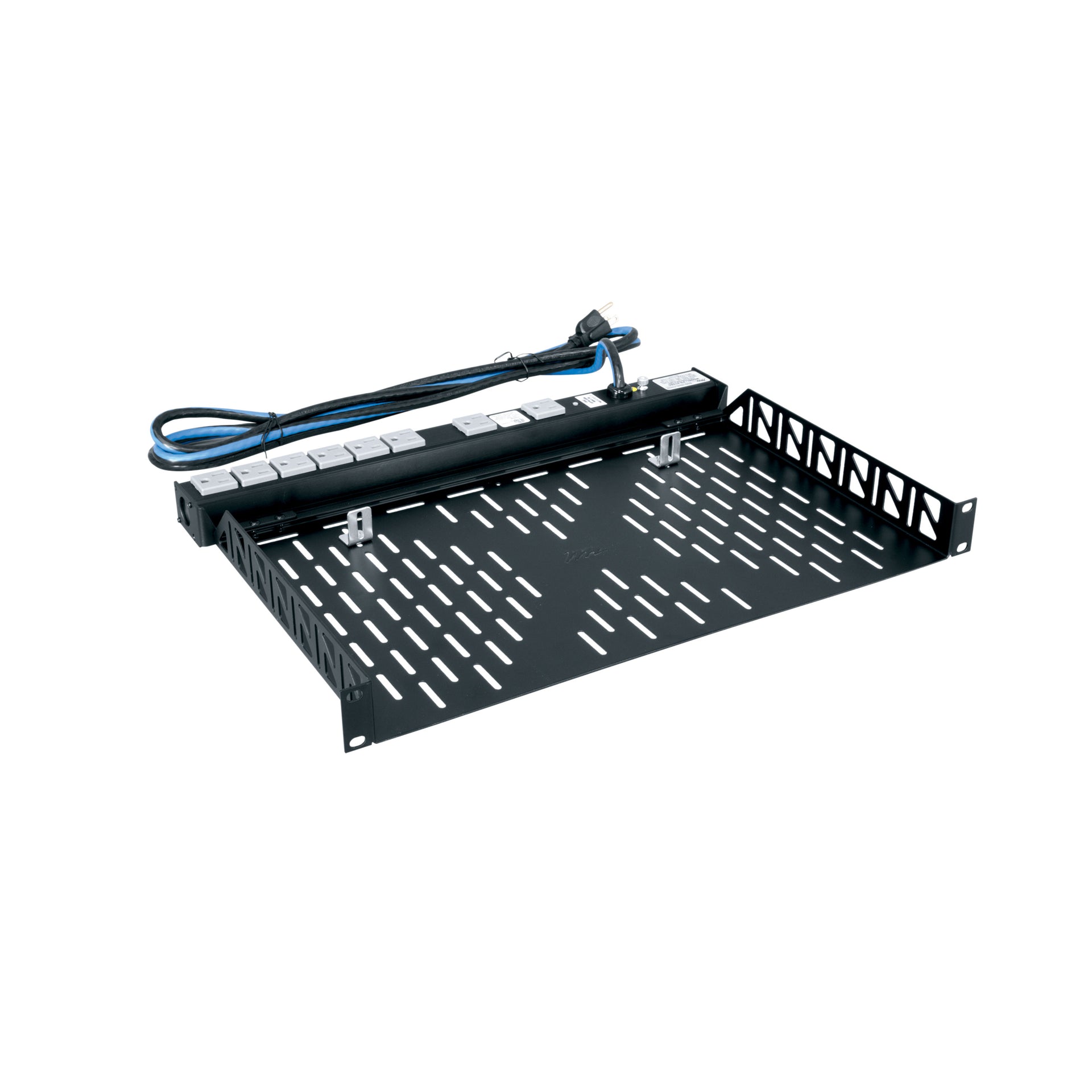 U1V - Middle Atlantic - 1 RU Utility Rackshelf 104 Inches Deep Vented