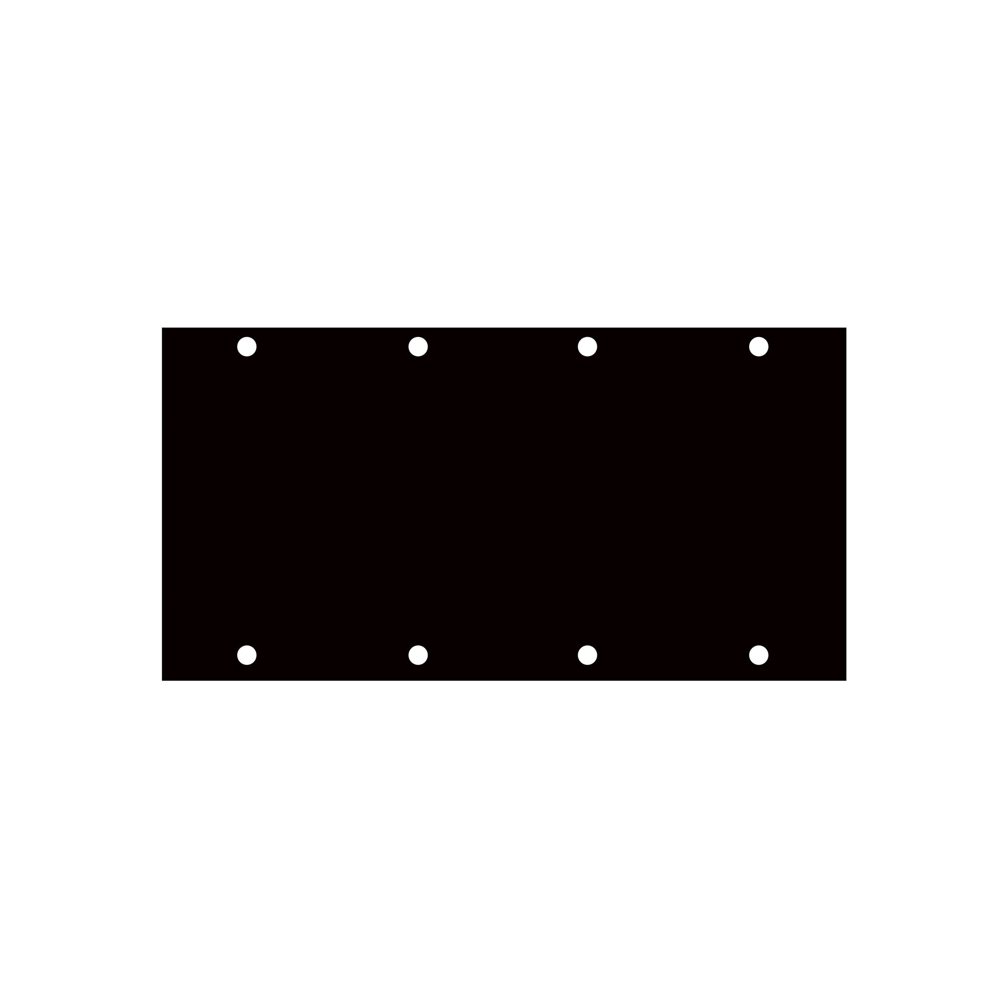 UCPB2 - Middle Atlantic - UCP Blank Module Double Width