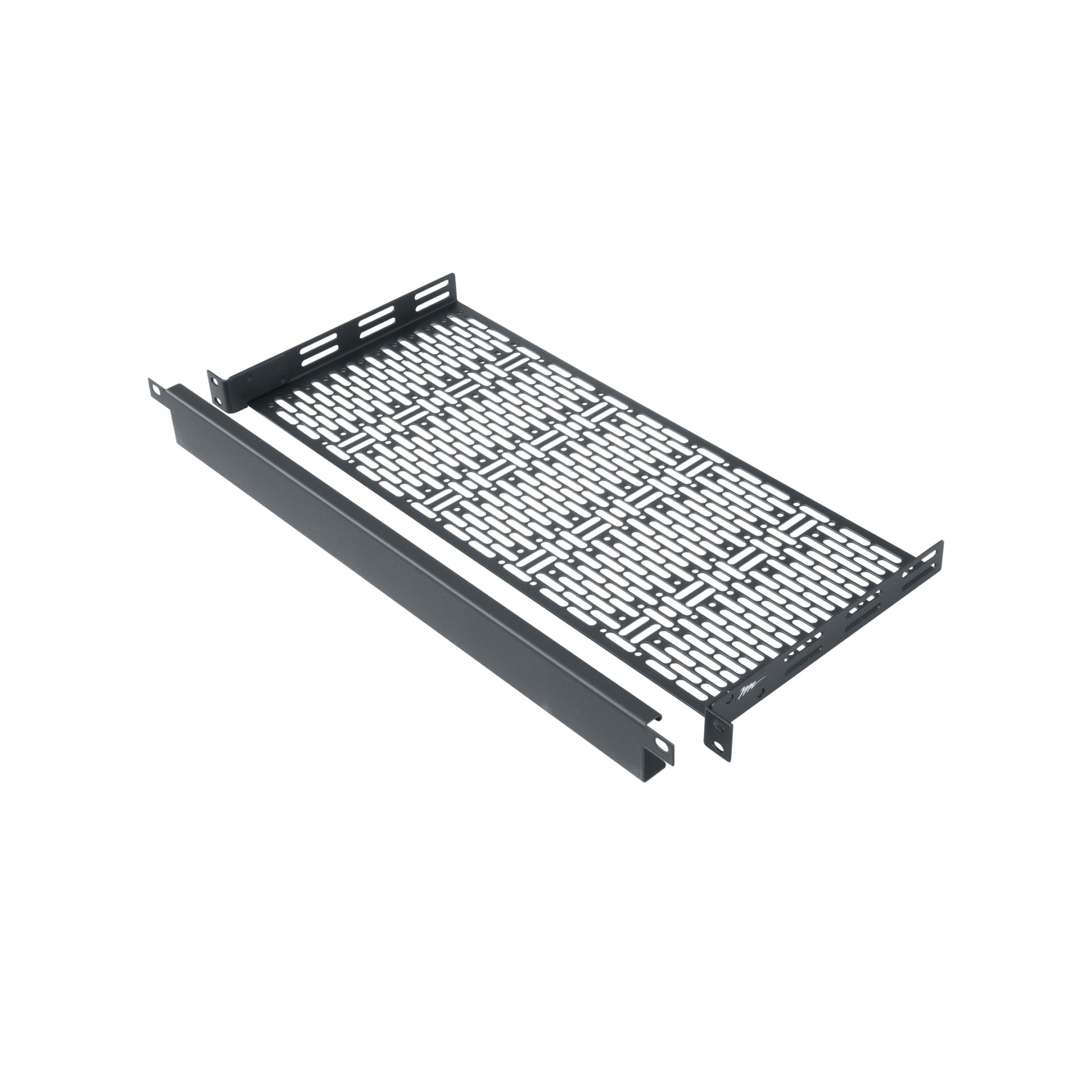 UFA-8-F1 - Middle Atlantic - 1 RU UFA Rackshelf 8 Inches Deep with 1 RU Faceplate