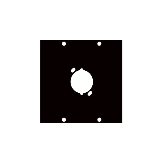 UNIV1 - Middle Atlantic - UCP Module withoutne XLR Female Punchouts
