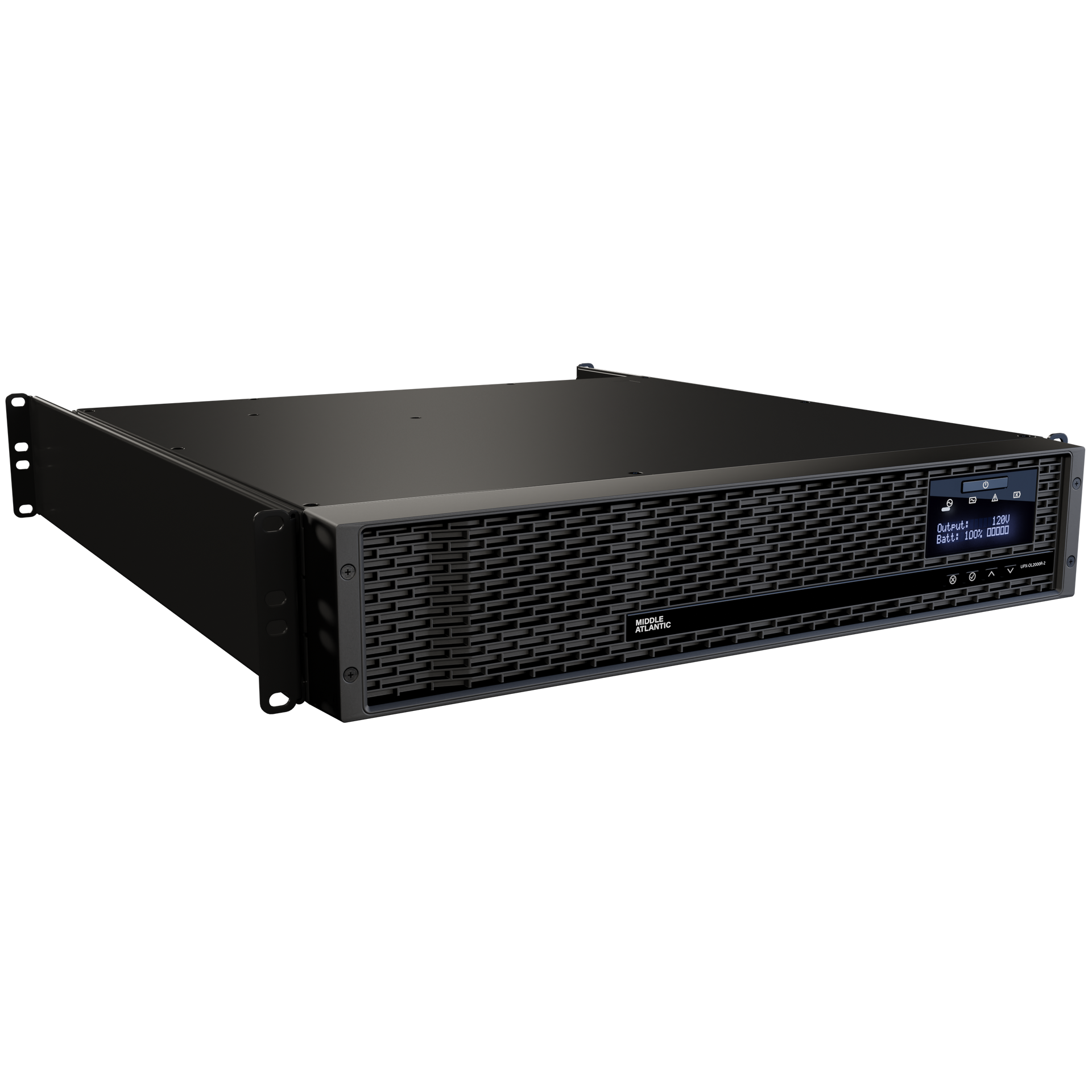 UPX-OL2000R-2 - Middle Atlantic - NEXSYS 2000VA 20 Amp Online UPS Backup Power System Bank Outlet Control