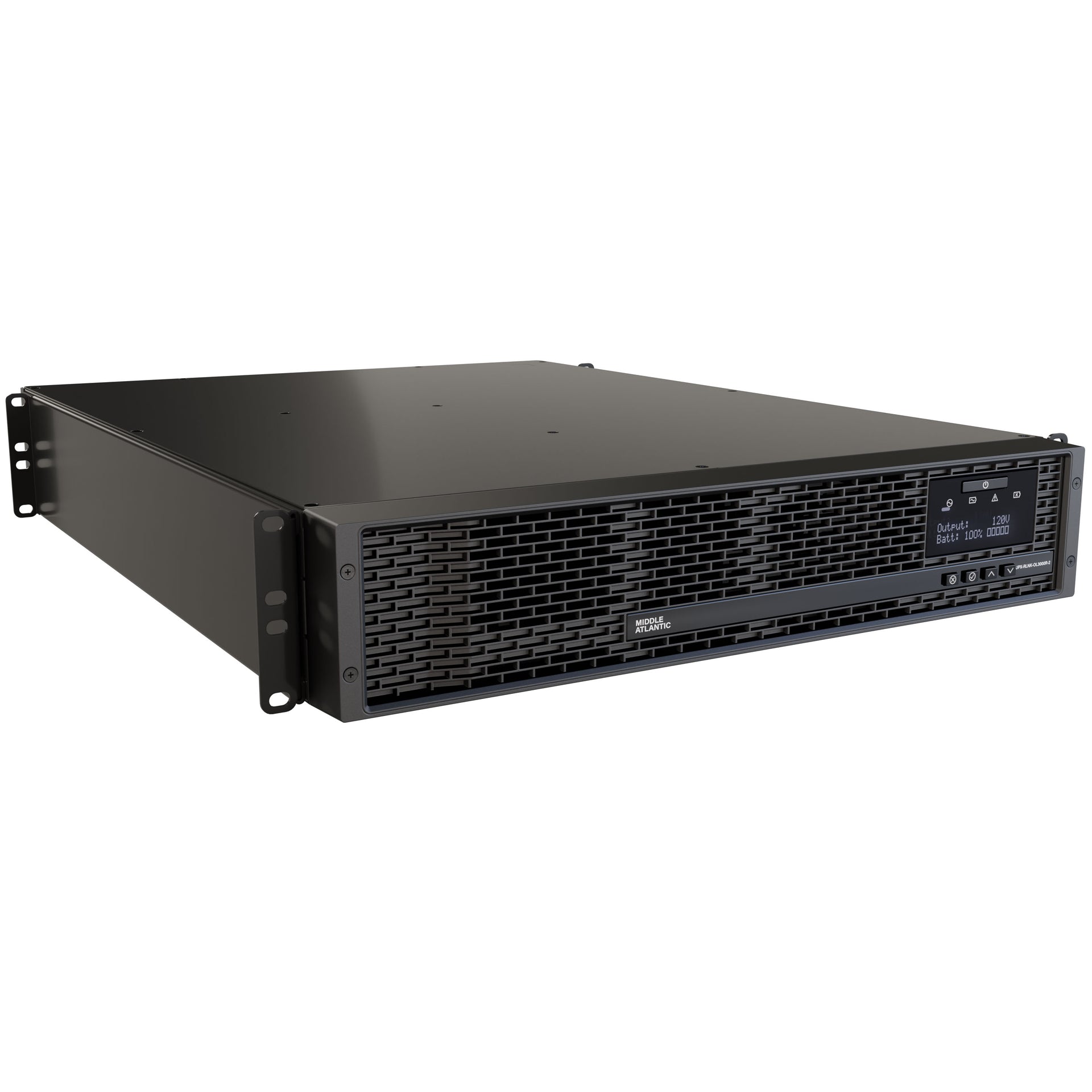 UPX-RLNK-OL3000R-2 - Middle Atlantic - NEXSYS 3000VA 30 Amp Online UPS Backup Power System with RackLink Bank Outlet Control