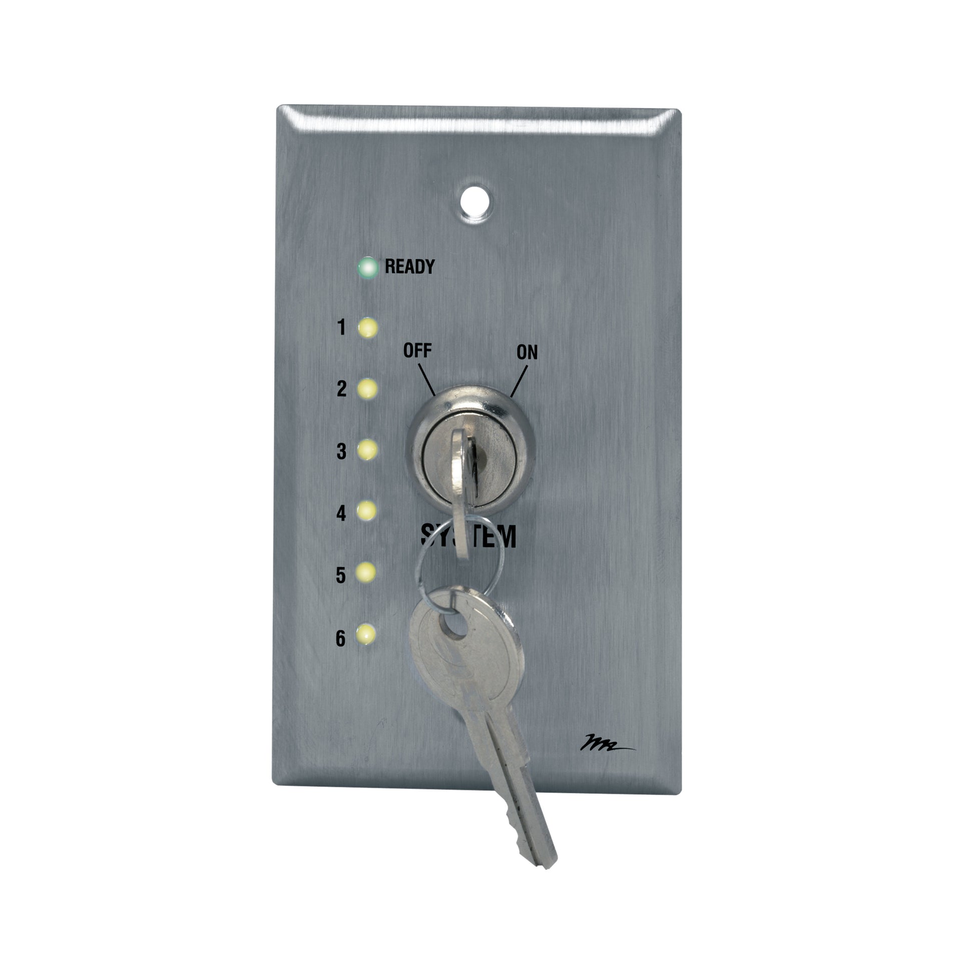 USC-KL - Middle Atlantic - Remote Wall Plate Keyswitch with LED Status Indicators