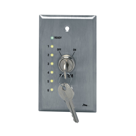 USC-KL - Middle Atlantic - Remote Wall Plate Keyswitch with LED Status Indicators
