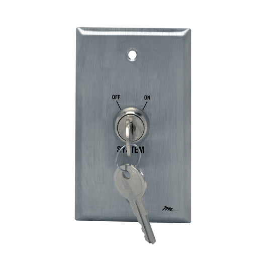 USC-K - Middle Atlantic - Remote Wall Plate Keyswitch