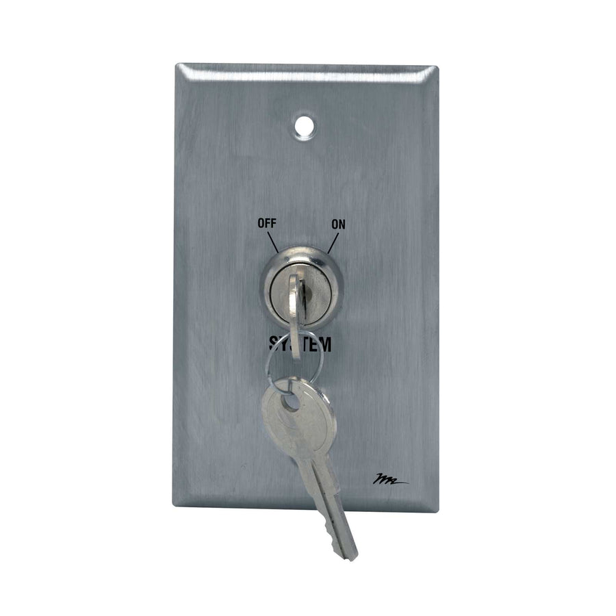 Remote Wall Plate Keyswitch