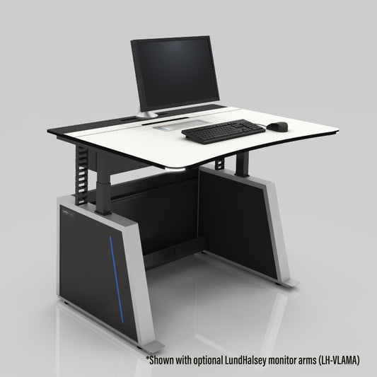 LH-VLCSHS - Middle Atlantic - Visionline AIR 247 Height Adjustable Console Small 495 Inches Wide