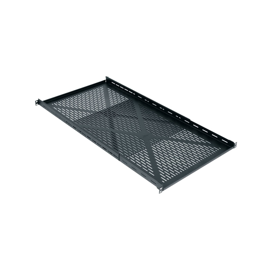 1 RU Adjustable Rackshelf 27 Inches to 44 Inches Deep