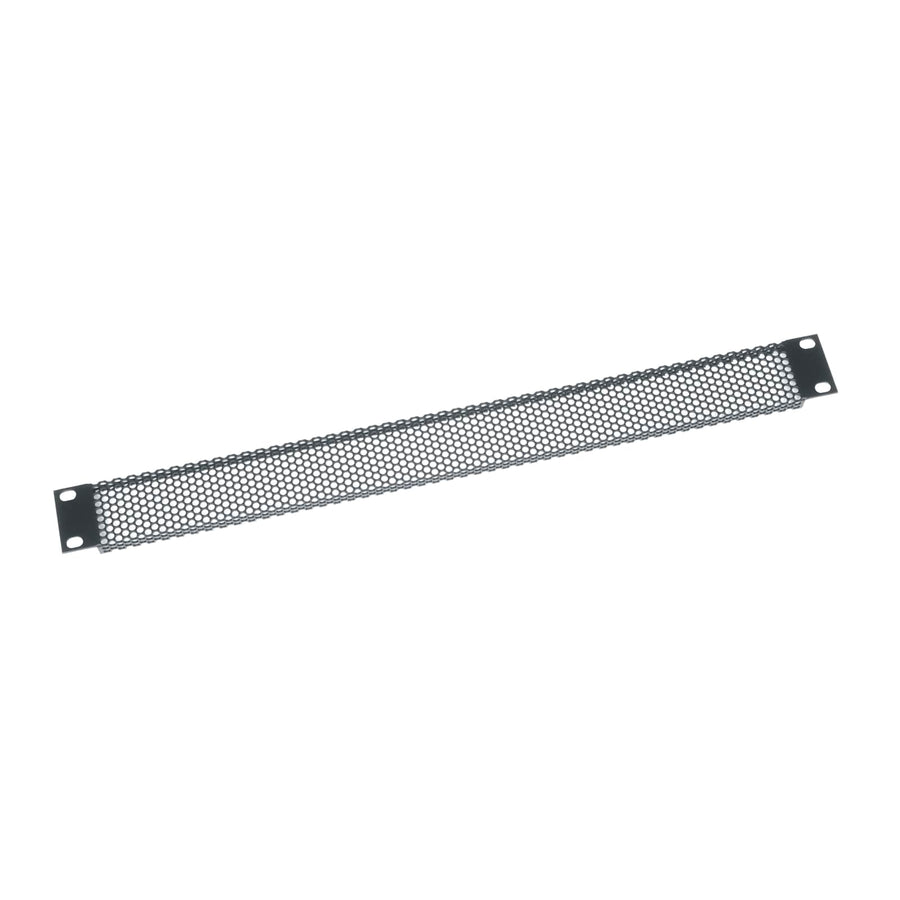 1 RU Rack Vent Panel, Perforated with 64% Open Area
