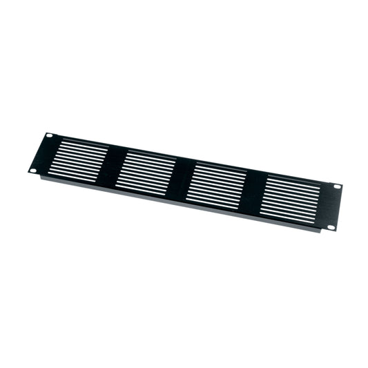 VTP-2 - Middle Atlantic - 2 RU Rack Vent Panel Slotted with 20 Open Area