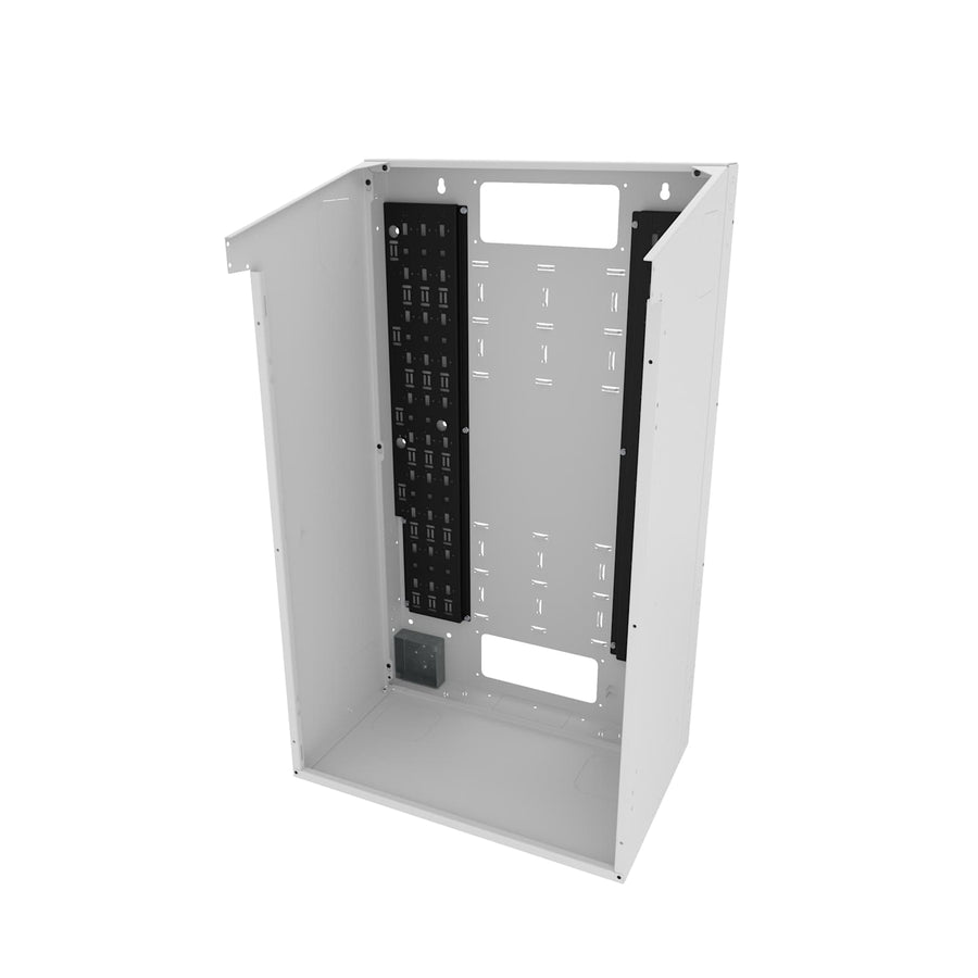 VWM Series Back Pan for Split Door, 42" High x 16" Deep - White