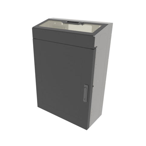 VWM-SPD-3610-BW - Middle Atlantic - VWM Door with Plexi Access Fits 36 High x 10 Deep Black