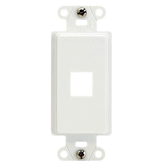WP3421WHV1 - On-Q - 1 Port Decorator Strap in White