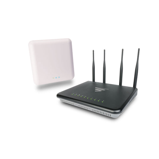 WS-250 - Luxul - Wireless Router Kit EPIC 3 AC3100 Wireless Router Controller W Domotz Router Limits and XAP1510 AC1900 Access Point with US Power Cord