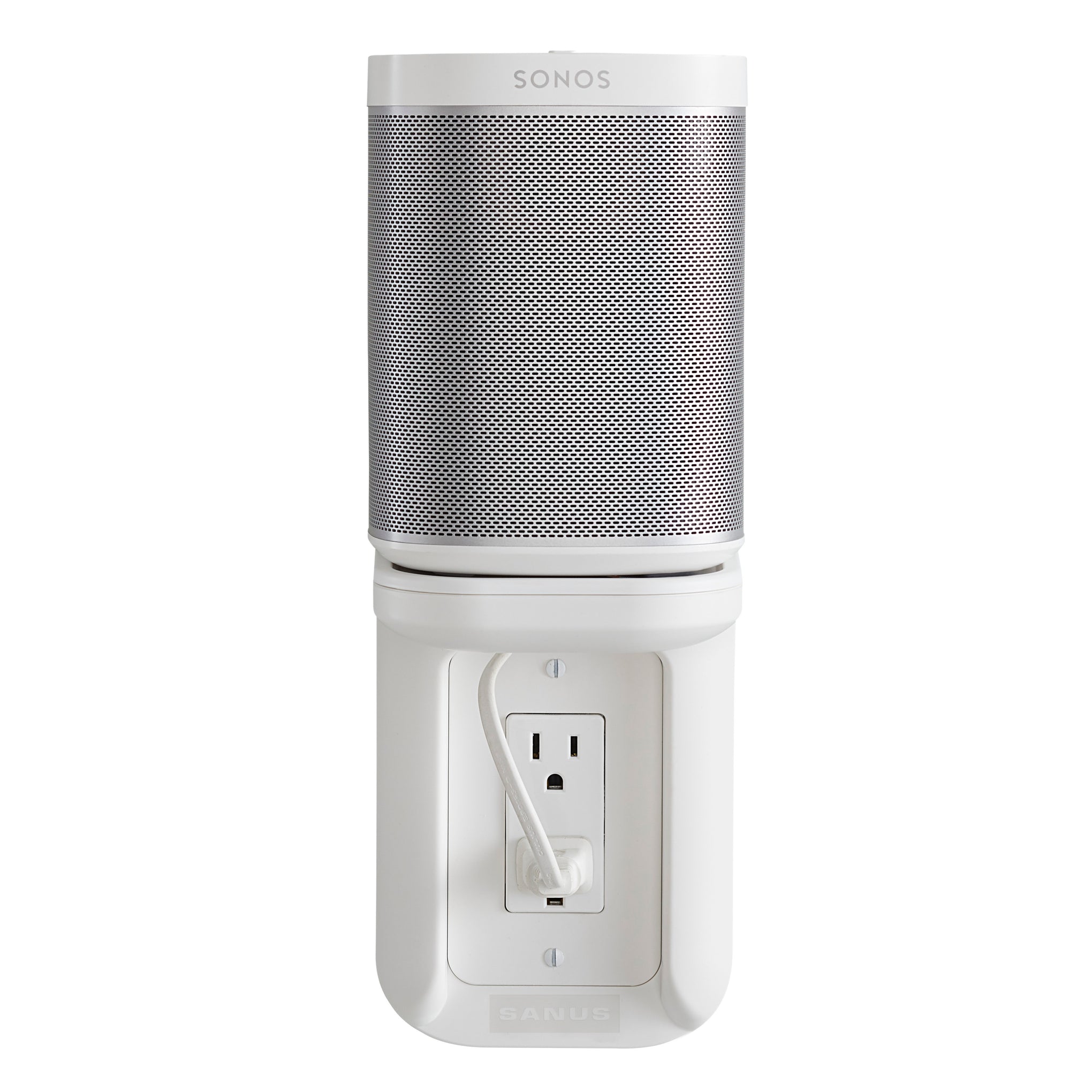 WSOS1-W1 - Sanus - Outlet Shelf White for Electronics and Speakers up to 10 lbs