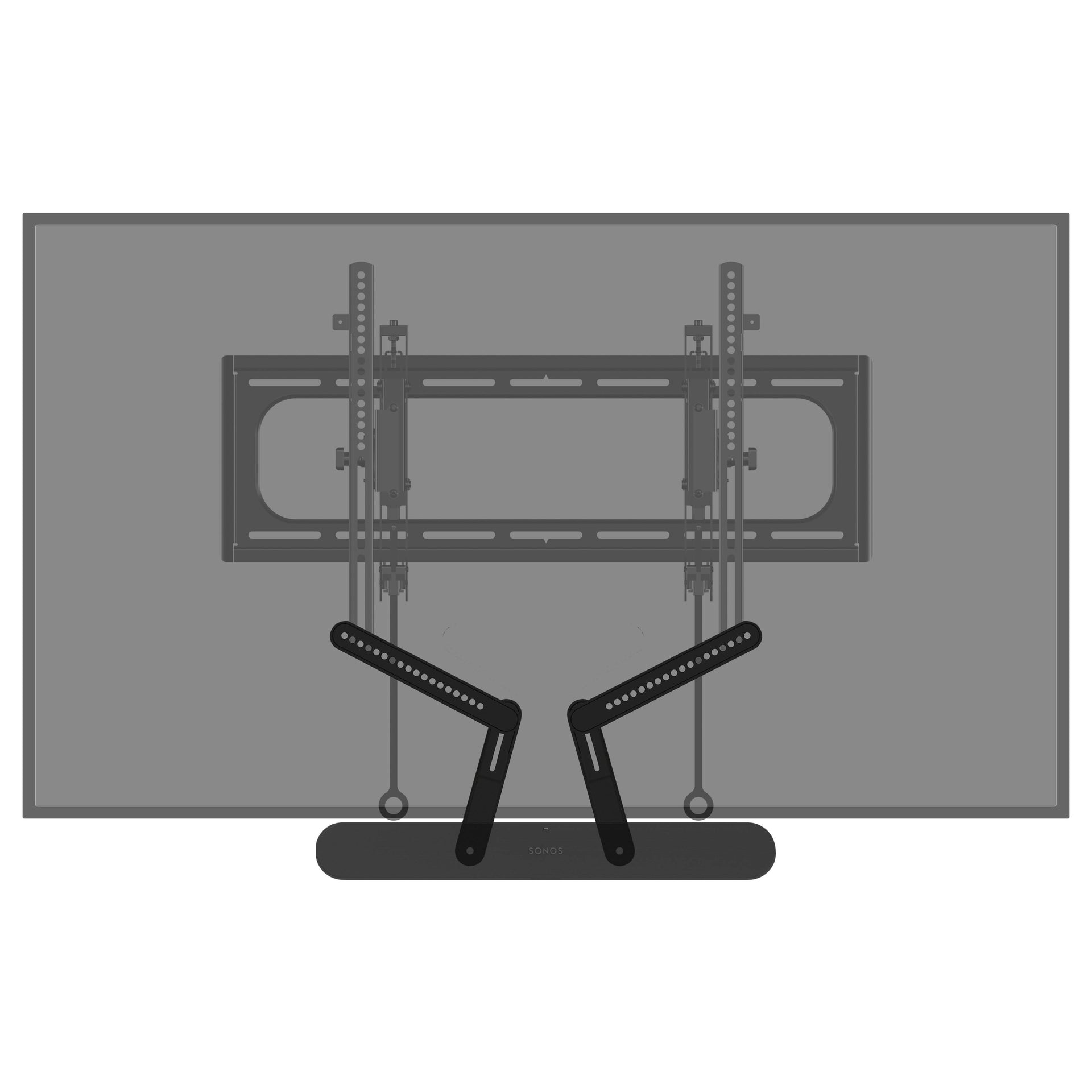 WSSAFM1-B2 - Sanus - Soundbar Mount Designed for Sonos Ray