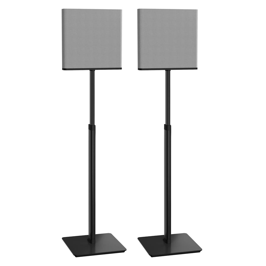 Height-Adjustable Speaker Stands Designed for Sony BRAVIA Theater Quad™ Speakers (Pair/Black)