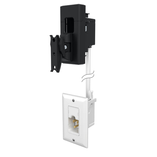 WSWM3IWP-B1 - Sanus - SANUS Tilt Swivel Speaker Wall Mount Power Kit