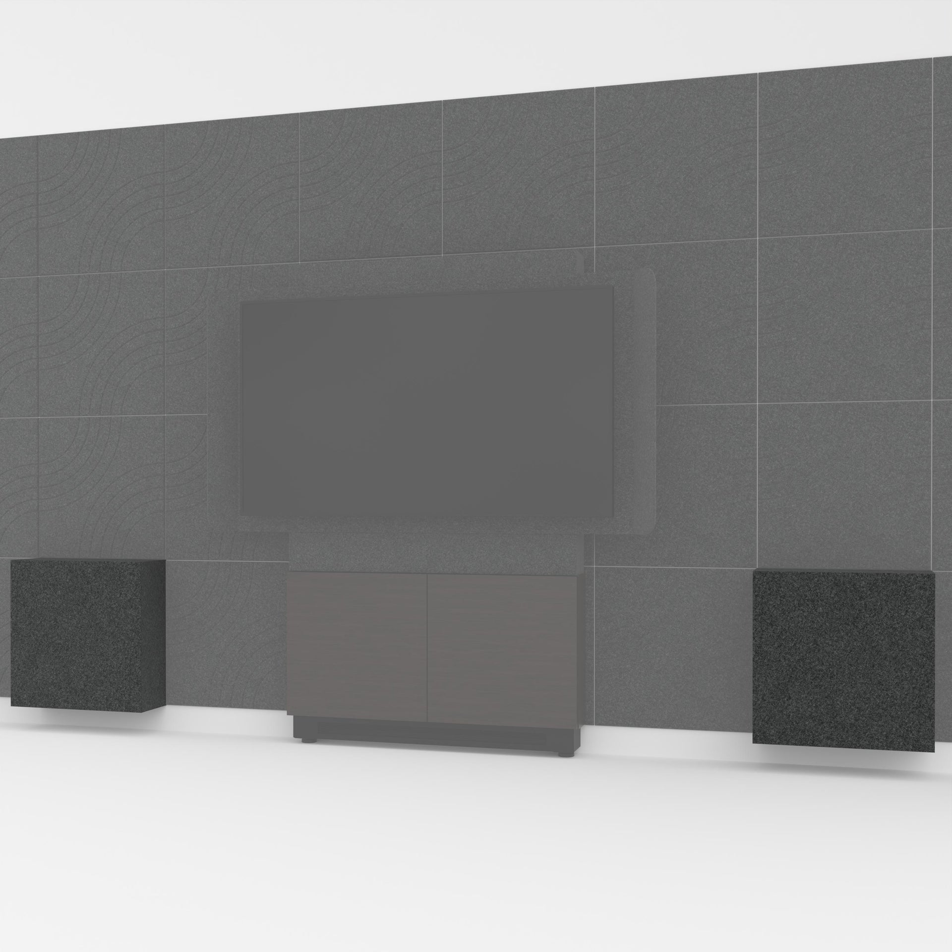 FM-FW-ADAWP-24CHG - Middle Atlantic - Forum ADACompliant Wall Tiles in Charcoal Gray