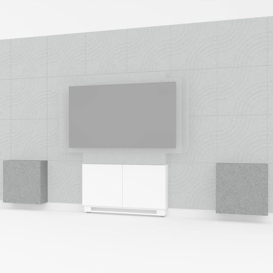FM-FW-ADAWP-24SLG - Middle Atlantic - Forum ADACompliant Wall Tiles in Silver Gray