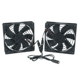 Thermostatically Controlled 80mm DC Fan Kit for T5 Conference Table