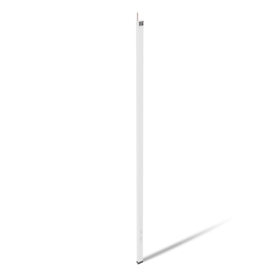 30TP-212V 30TP-212V - 30TP Steel Tele-Power Pole in Ivory
