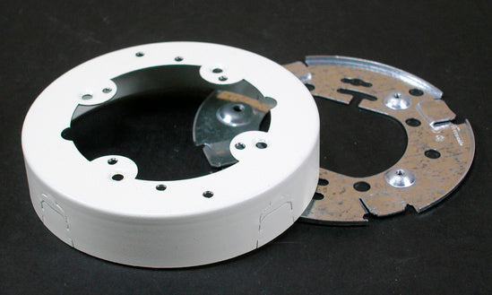5737WH Open Base Extension Box Fitting in White