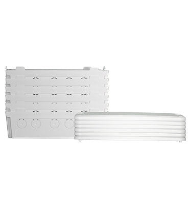 8 Inch MDU Enclosure Bulk Pack with 6 enclosures and covers