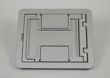 FPCTCGY - FloorPort™ Cutout Cover Assembly in Gray